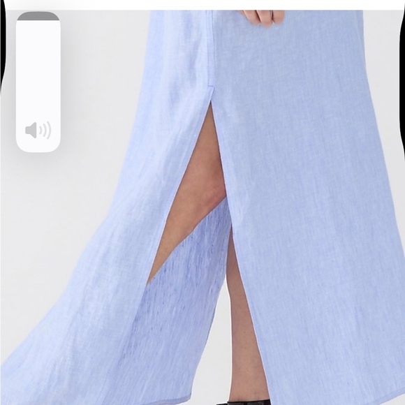 Elegant Blue Maxi Dress - Picture 2 of 3